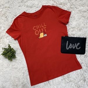 L.L. Bean Graphic Tee 💗 Orange